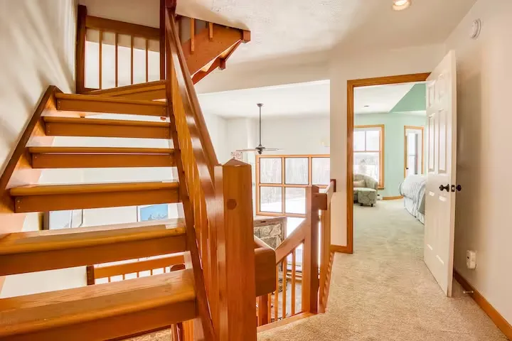 Staircase between levels
